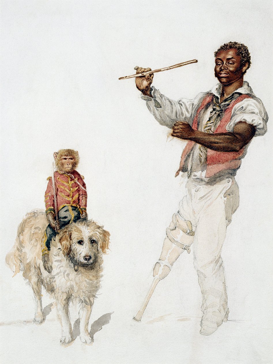 Konferansjer, ok. 1870 r. autorstwa Charles Green