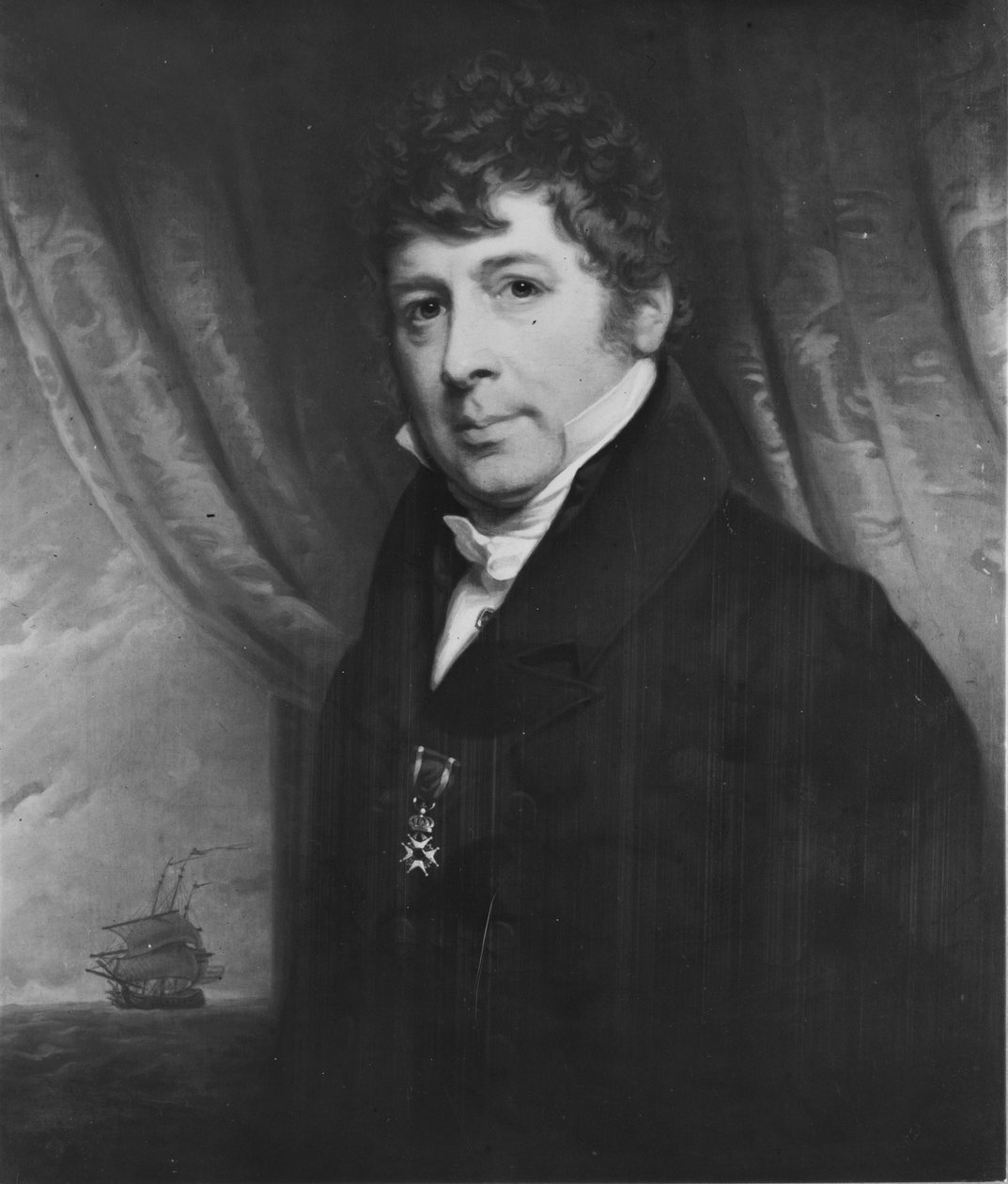 Portret Hendrika Doeffa (1764 - 1837) autorstwa Charles Howard Hodges