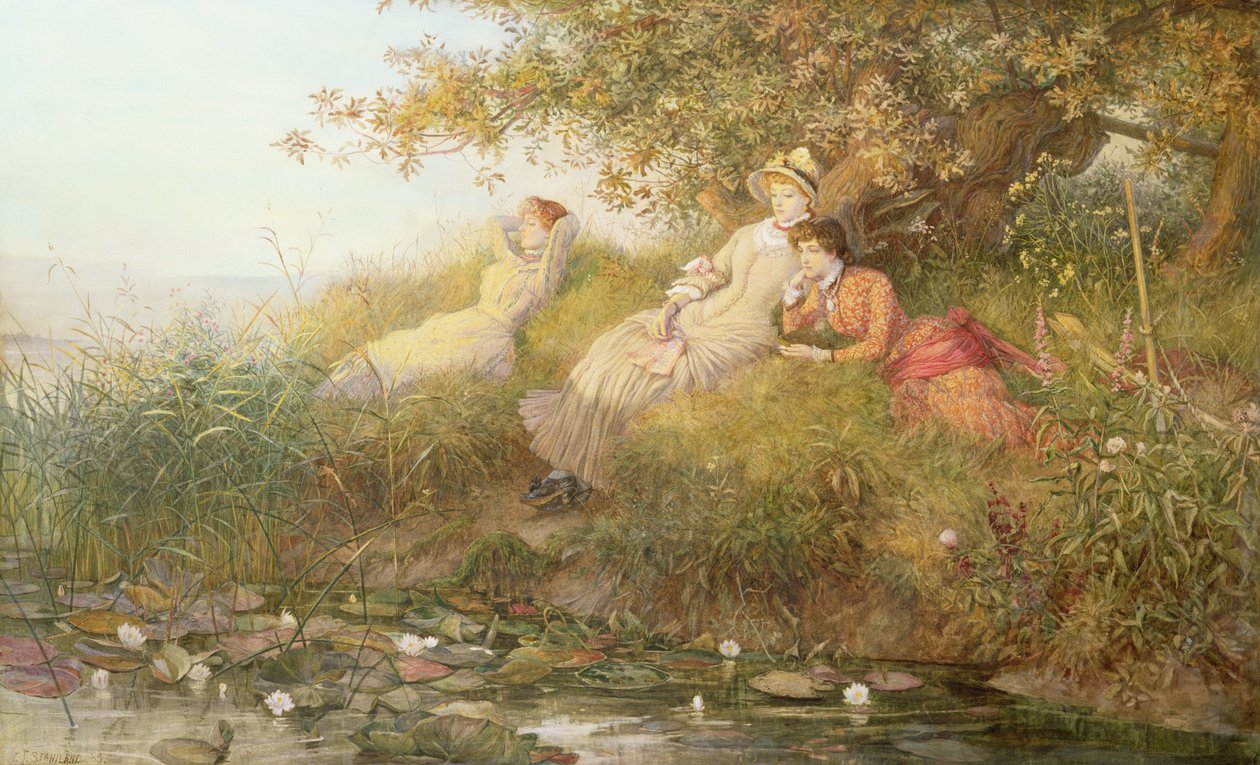 Zjadacze Lotosu, 1893 autorstwa Charles J. Staniland