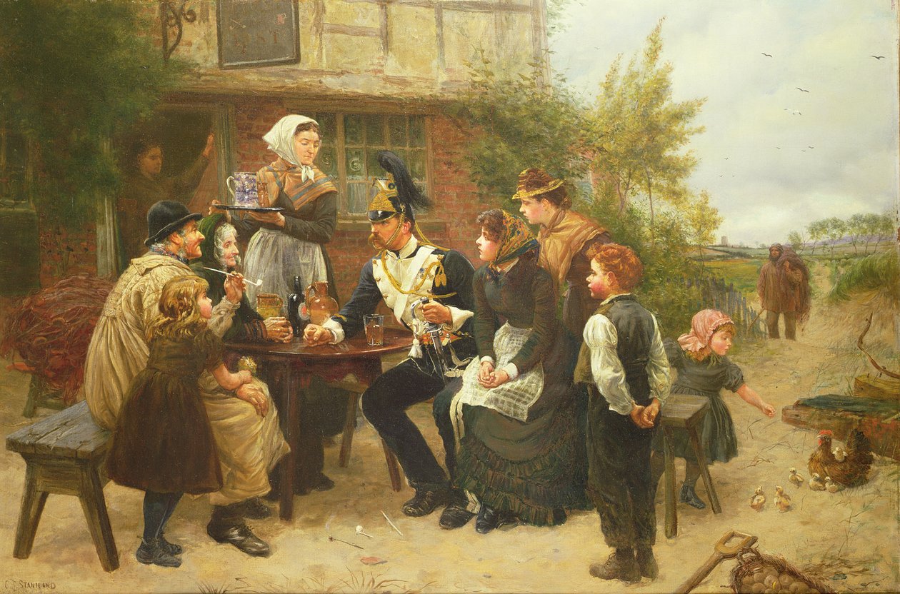 Powrót Żołnierza autorstwa Charles J. Staniland