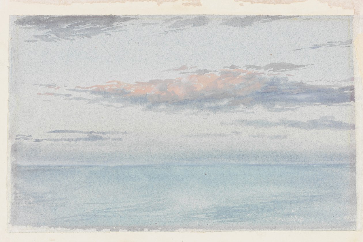 Cloud Study (toaleta na papierze (niebieski)) autorstwa Charles James Spence