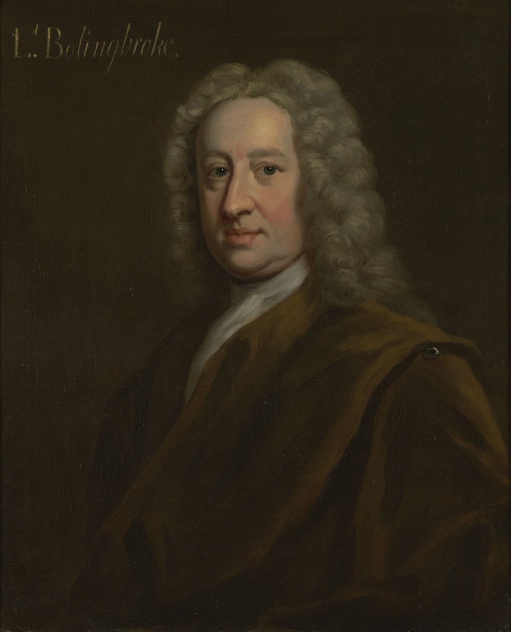 Portret Henryka St Johna, 1. wicehrabiego Bolingbroke (1678-1751) autorstwa Charles Jervas