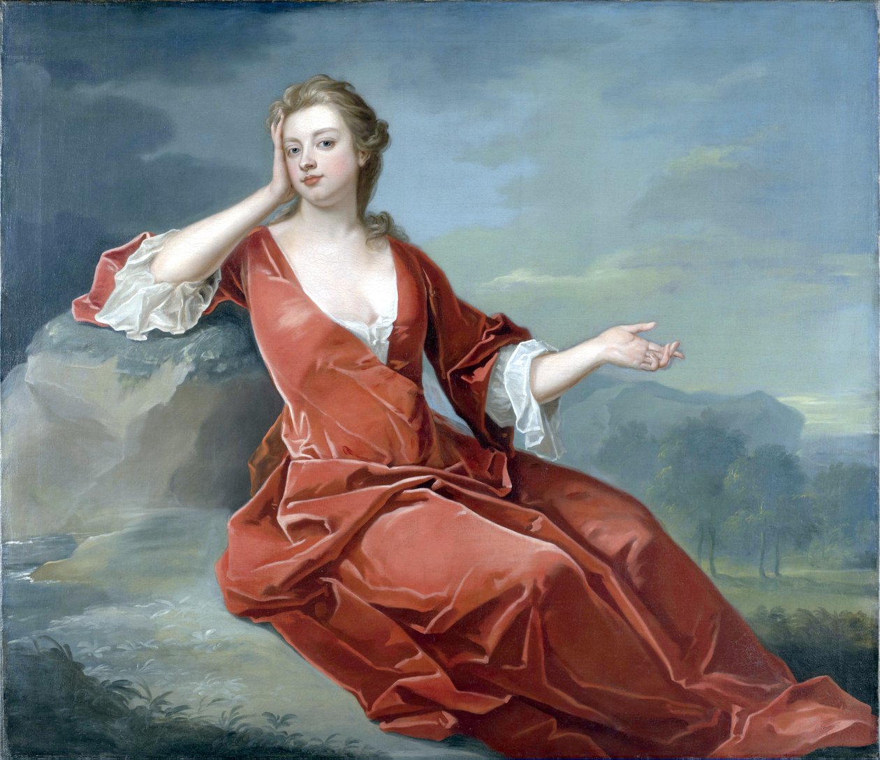 Portret Sarah Churchill, księżnej Marlborough (1660-1744) autorstwa Charles Jervas