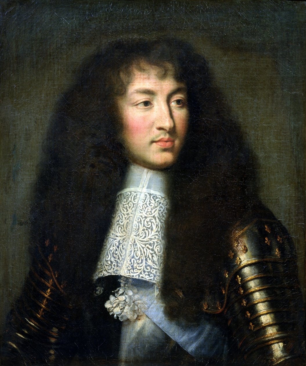 Portret Ludwika XIV (1638-1715) autorstwa Charles Le Brun