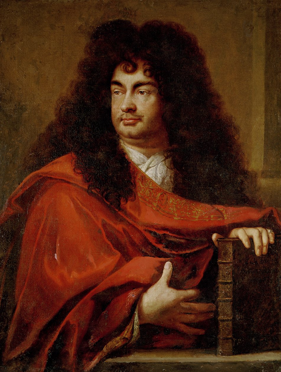 Portret Montfleury (1600-67) autorstwa Charles Le Brun