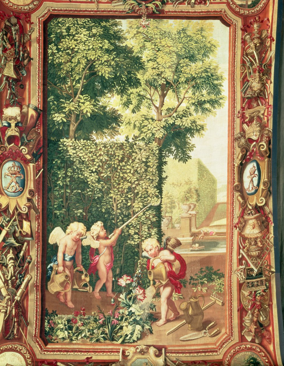Lato od pór roku, Gobelin Gobelin, ok.1680 autorstwa Charles Le Brun