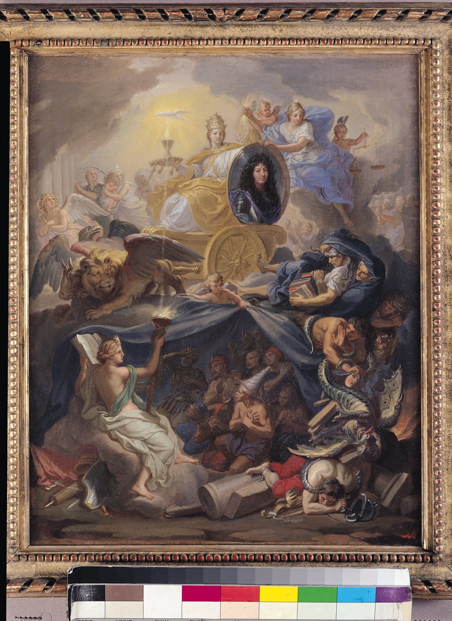 Triumf religii, 1686 autorstwa Charles Le Brun
