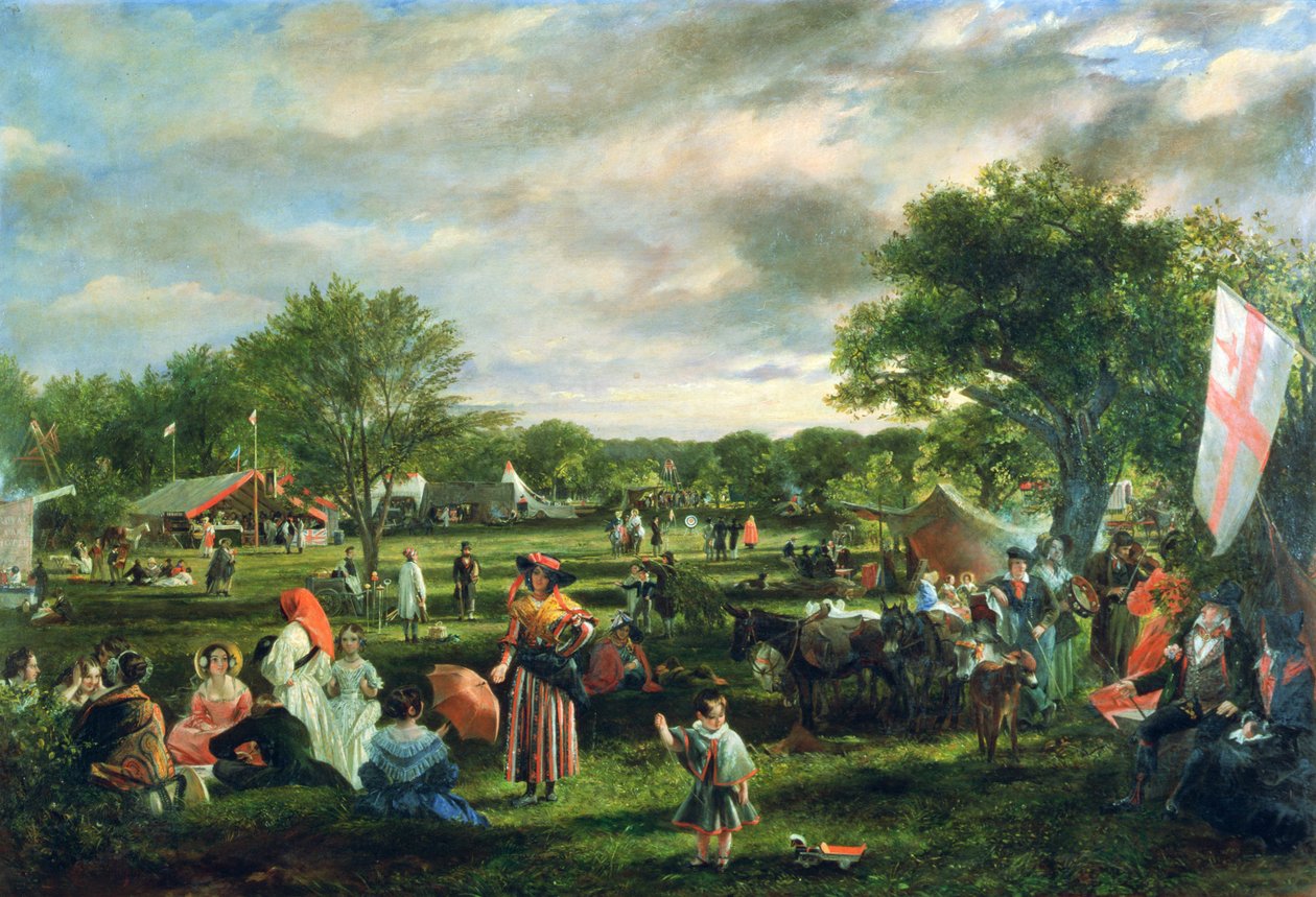 Fairlop Fair autorstwa Charles Robert Leslie