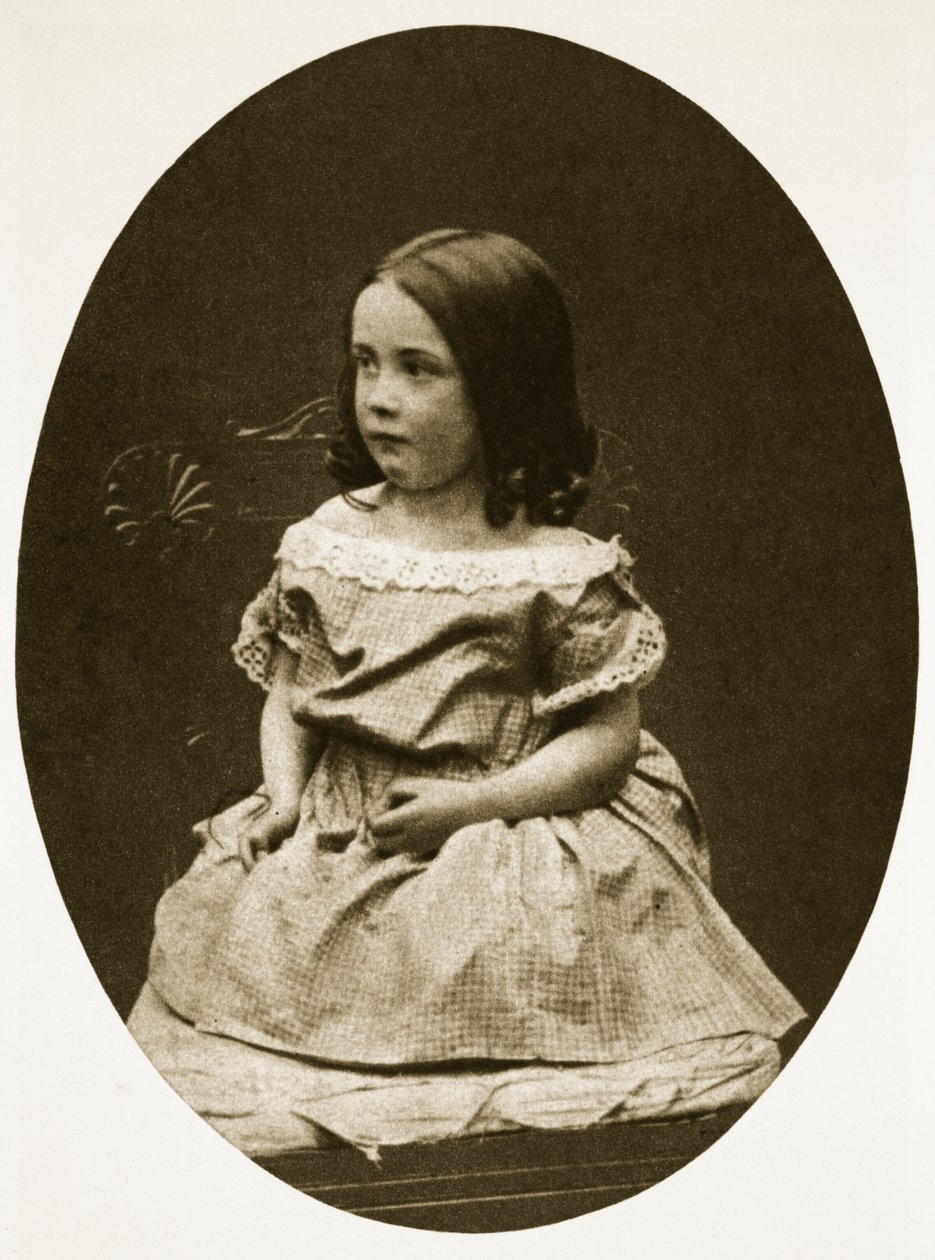 Alice Murdoch, 19 lipca 1856 (zdjęcie w sepii) autorstwa Charles Lutwidge Dodgson