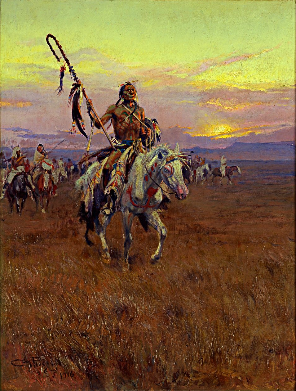 Lekarz autorstwa Charles Marion Russell