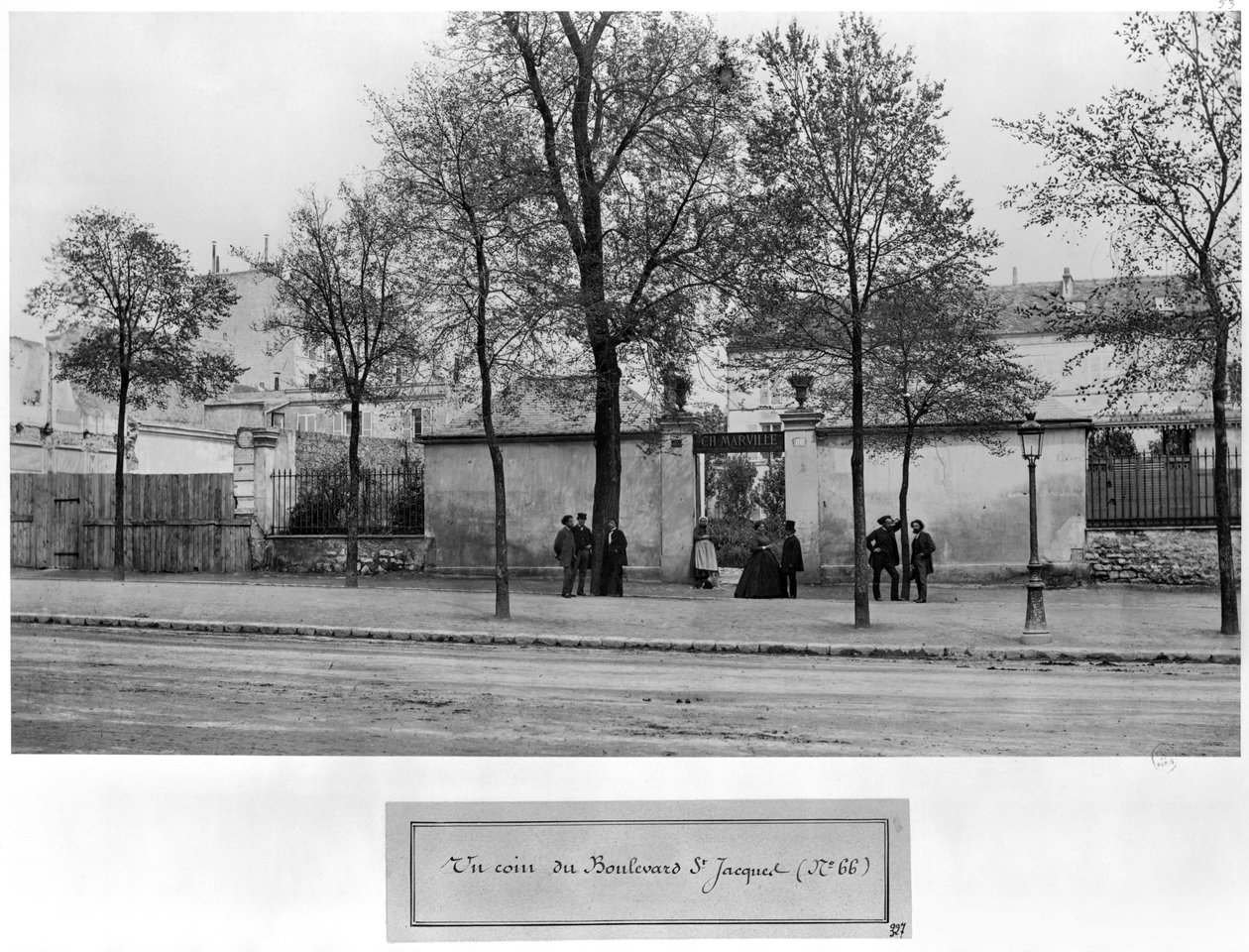 Boulevard Saint-Jacques, nr 66, pracownia Charlesa Marville