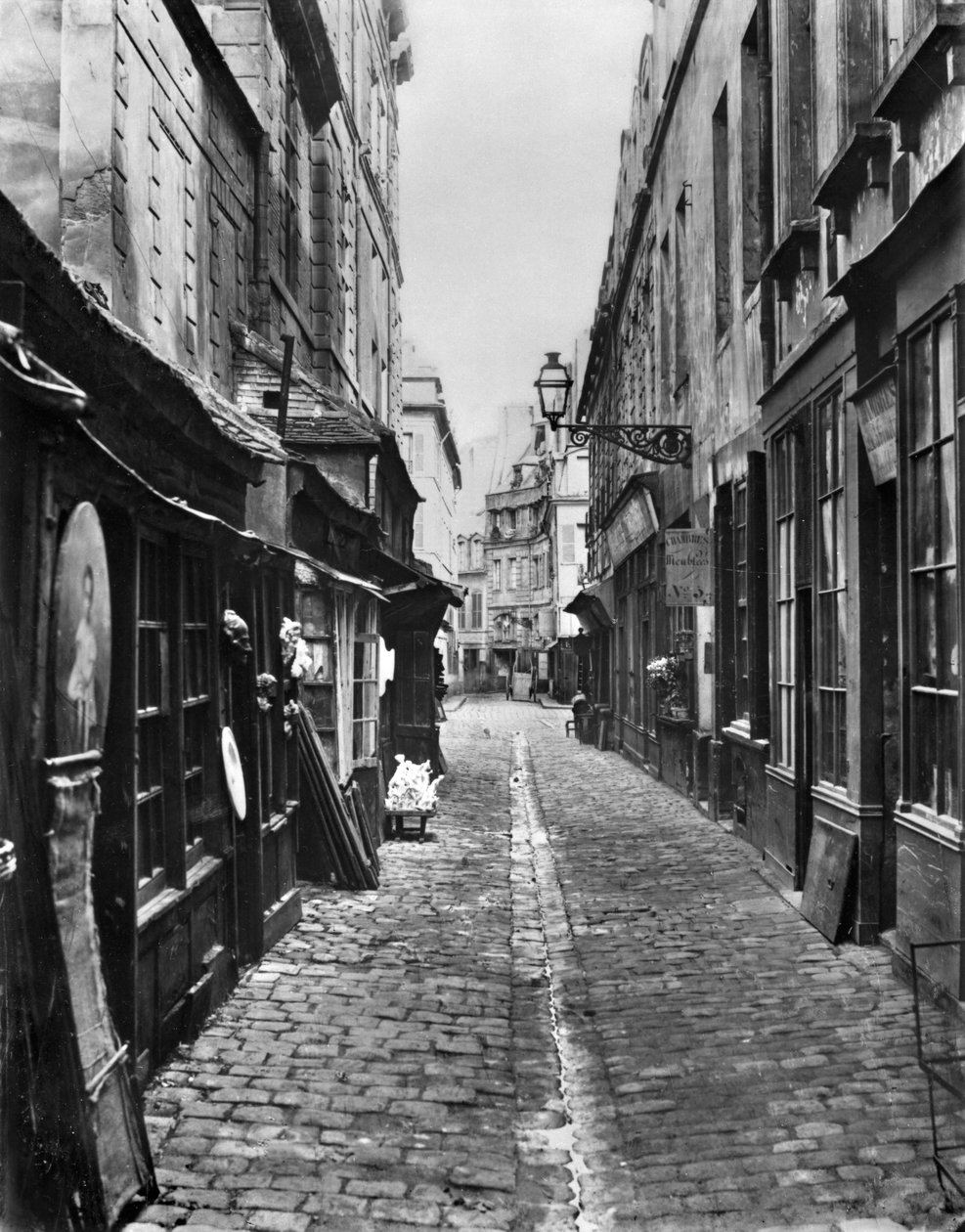 Passage de la Petite Boucherie (od rue Gozlin) autorstwa Charles Marville