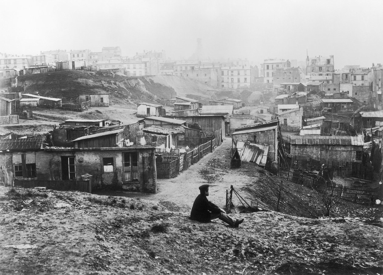 Rue Champlain, grupa chat, 1858-78 autorstwa Charles Marville