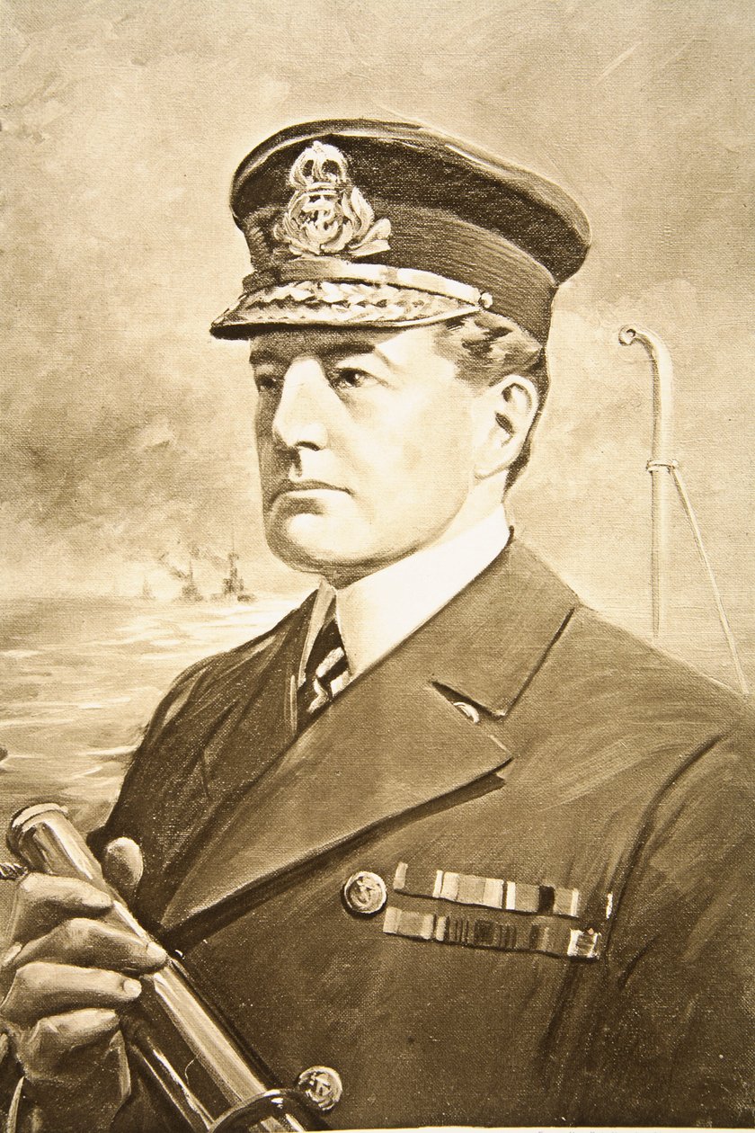 Wiceadmirał Sir David Beatty autorstwa Charles Mills Sheldon