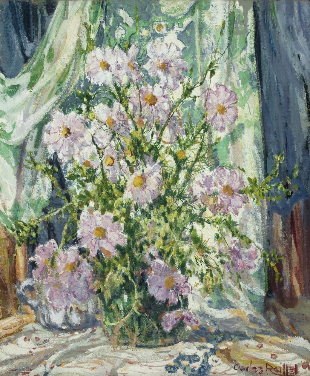 Martwa natura z Kosmosem, ok. 1931 autorstwa Charles P. Reiffel