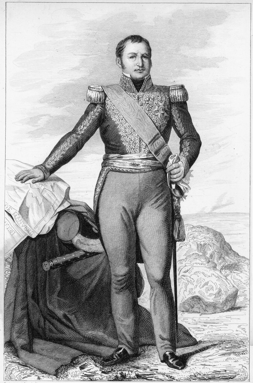 Etienne Maurice Gerard (1773-1852) autorstwa Charles Philippe Lariviere