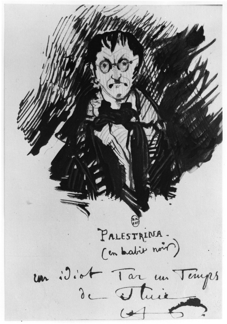 Palestrina w czarnym garniturze autorstwa Charles Pierre Baudelaire