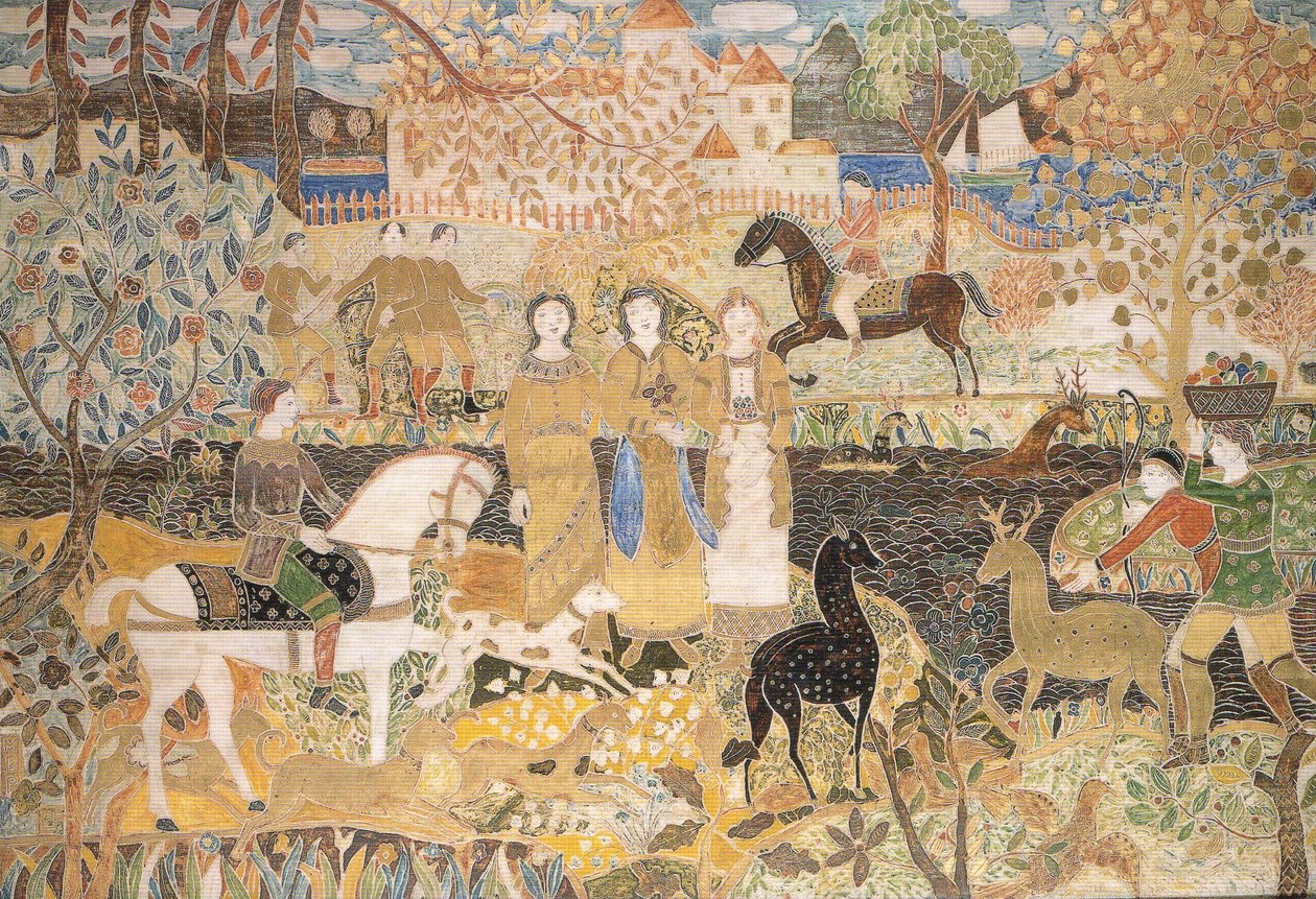 Duch polowania Niemiecki: Duch polowania autorstwa Charles Prendergast