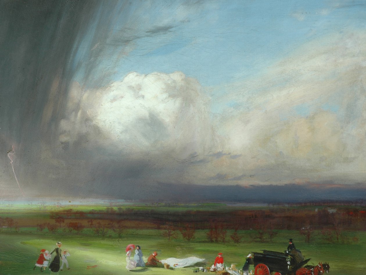 Przerwany Piknik, 1901 autorstwa Charles Sims