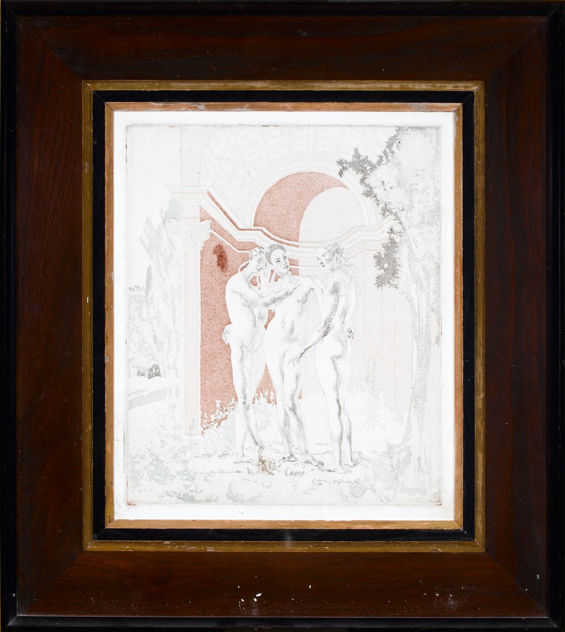 Epilog (Ref CD3), 1921-22 (grawerowanie z akwatintą) autorstwa Charles Sims