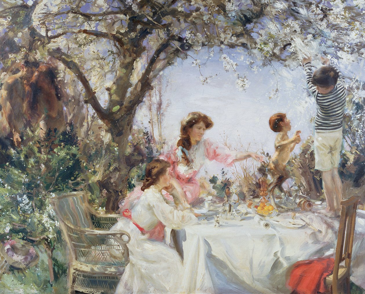 Mały Faun autorstwa Charles Sims