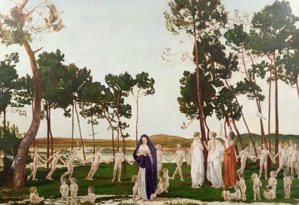 Las na końcu świata autorstwa Charles Sims