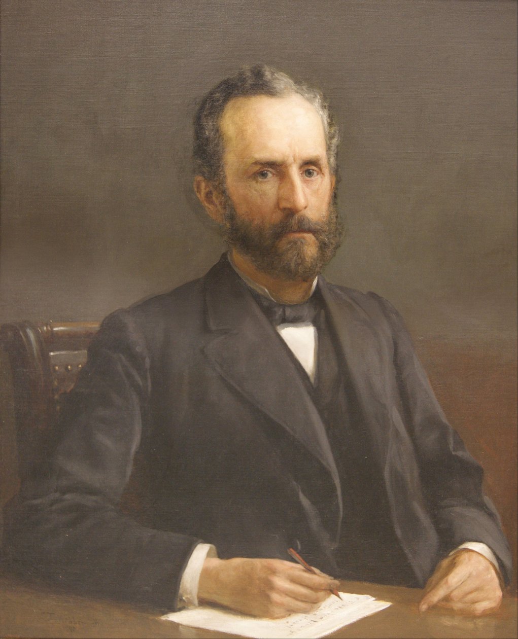 Generał dywizji Manning Ferguson Force autorstwa Charles T. Webber