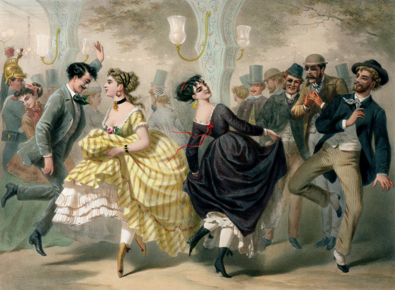 La Closerie de Lilas autorstwa Charles Vernier