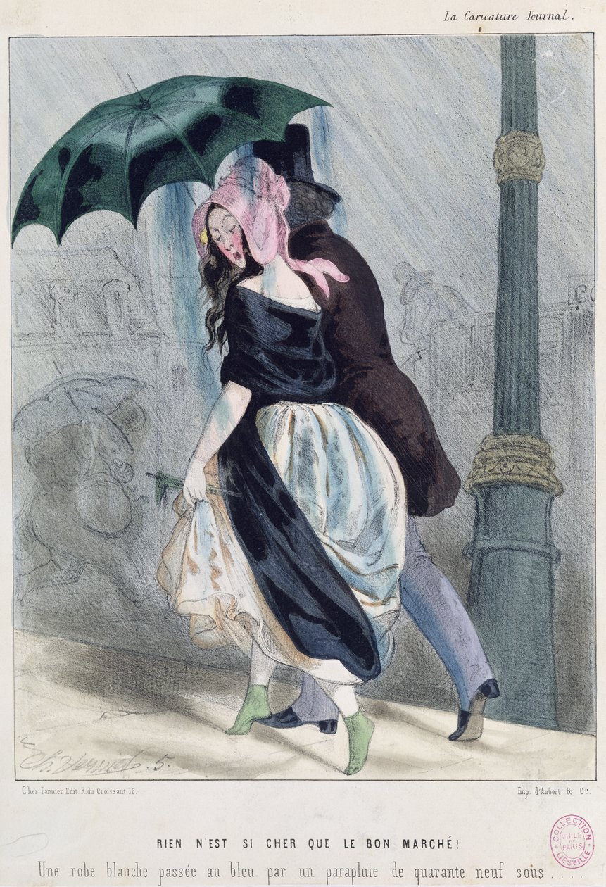 „Nie ma nic tak drogiego jak Le Bon Marche” autorstwa Charles Vernier