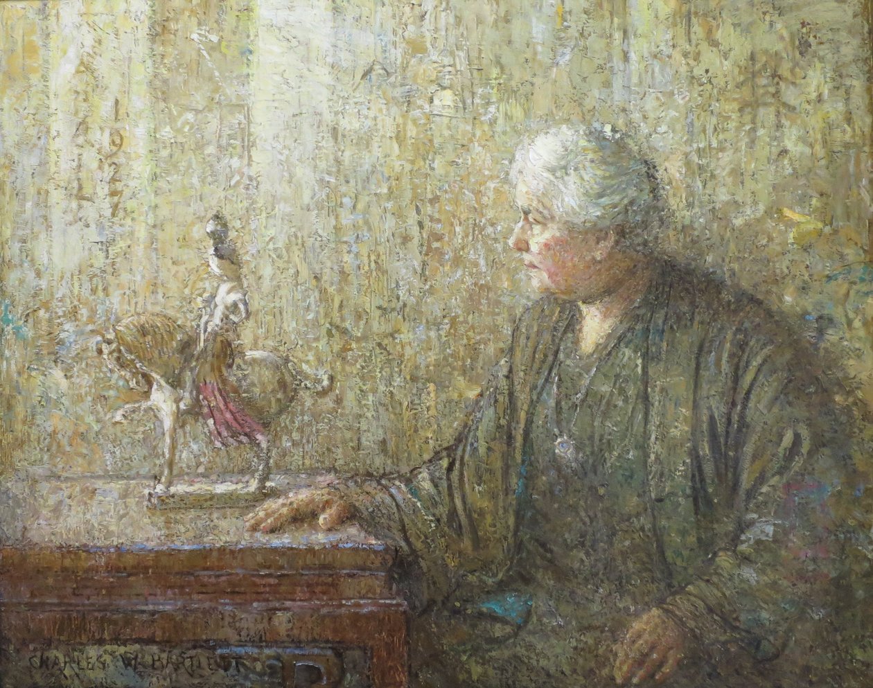  Portret pani Charles Montague Cooke Anna Rice Cooken autorstwa Charles William Bartlett
