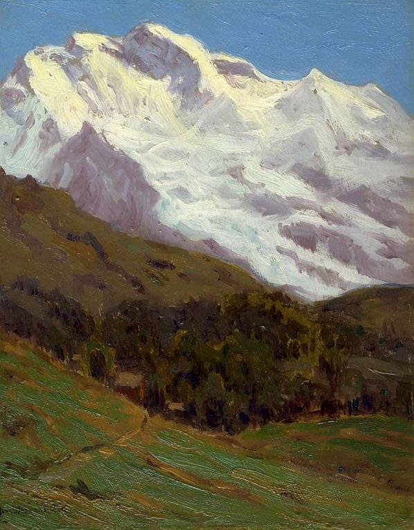Jungfrau autorstwa Charles Warren Eaton