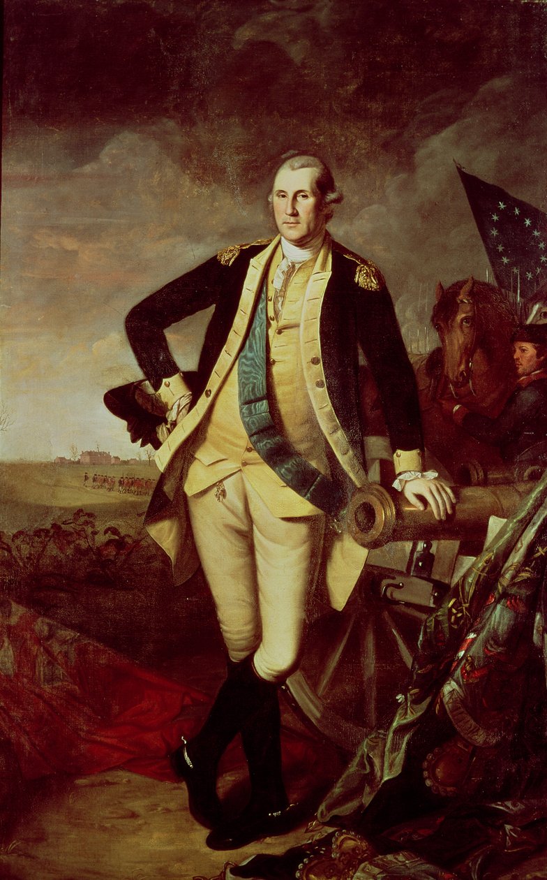 George Washington w Princeton, 1779 autorstwa Charles Willson Peale