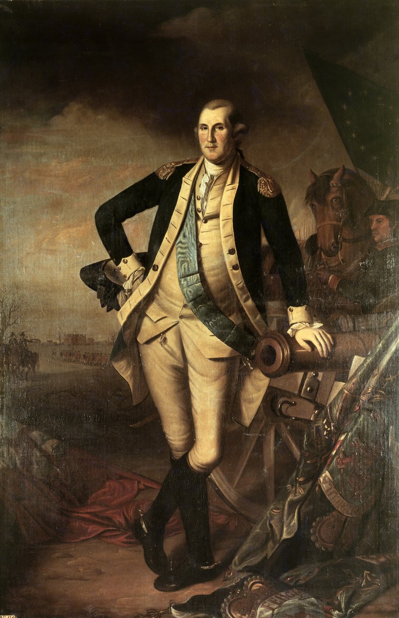 Portret Jerzego Waszyngtona, 1779 autorstwa Charles Willson Peale