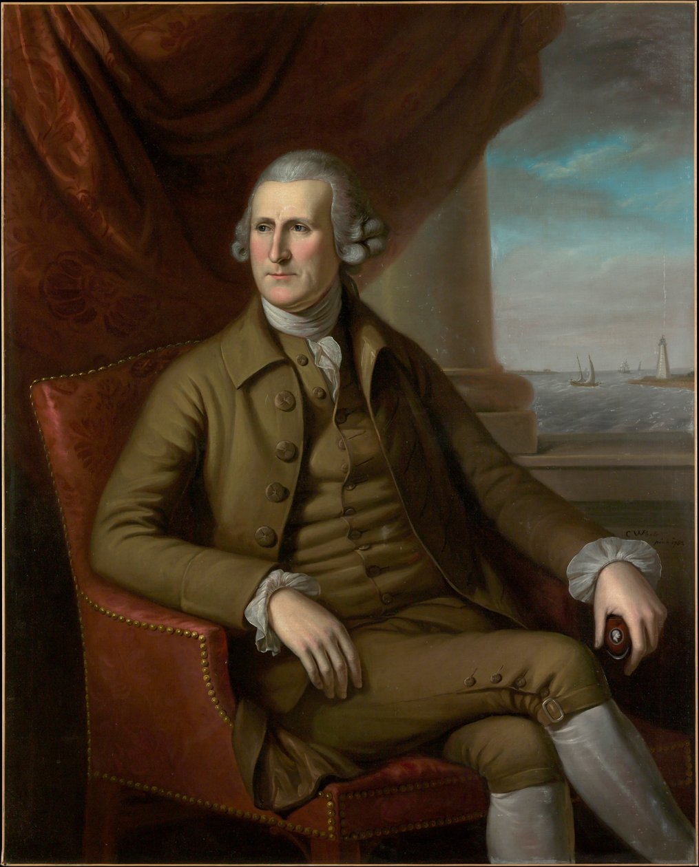 Portret Thomasa Willinga (1731-1821) autorstwa Charles Willson Peale