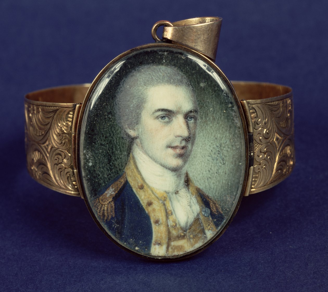 Samuel B. Webb, 1779 (wc na kości słoniowej na nadgarstku) autorstwa Charles Willson Peale