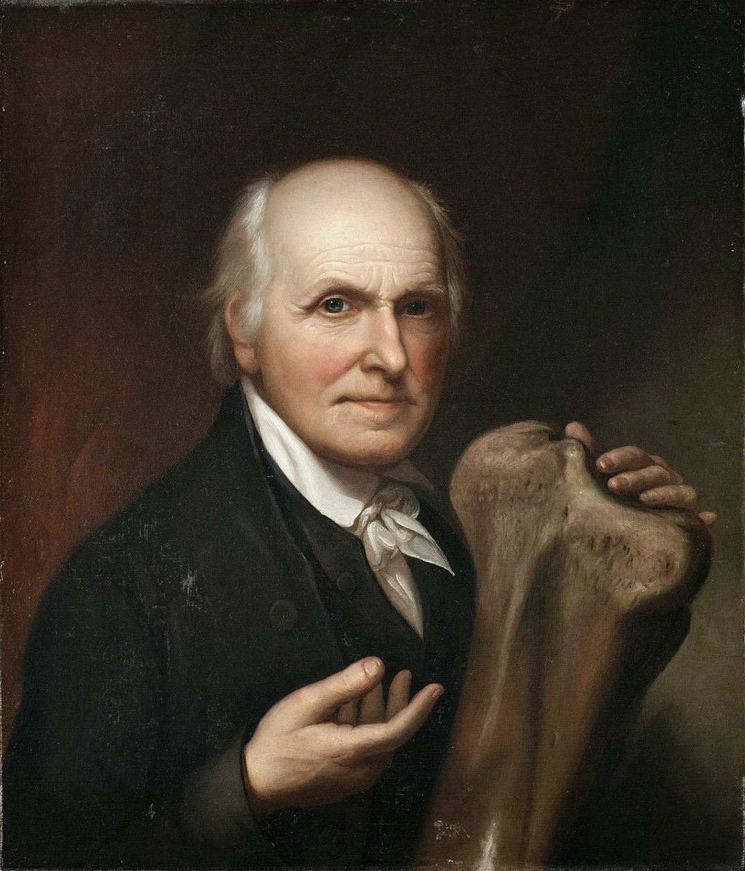 Autoportret, 1824 autorstwa Charles Willson Peale