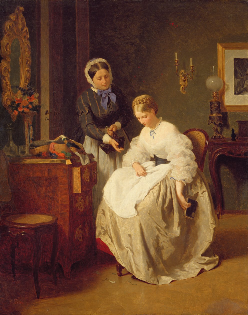 Cicha drzemka autorstwa Charles Wynne Nicholls