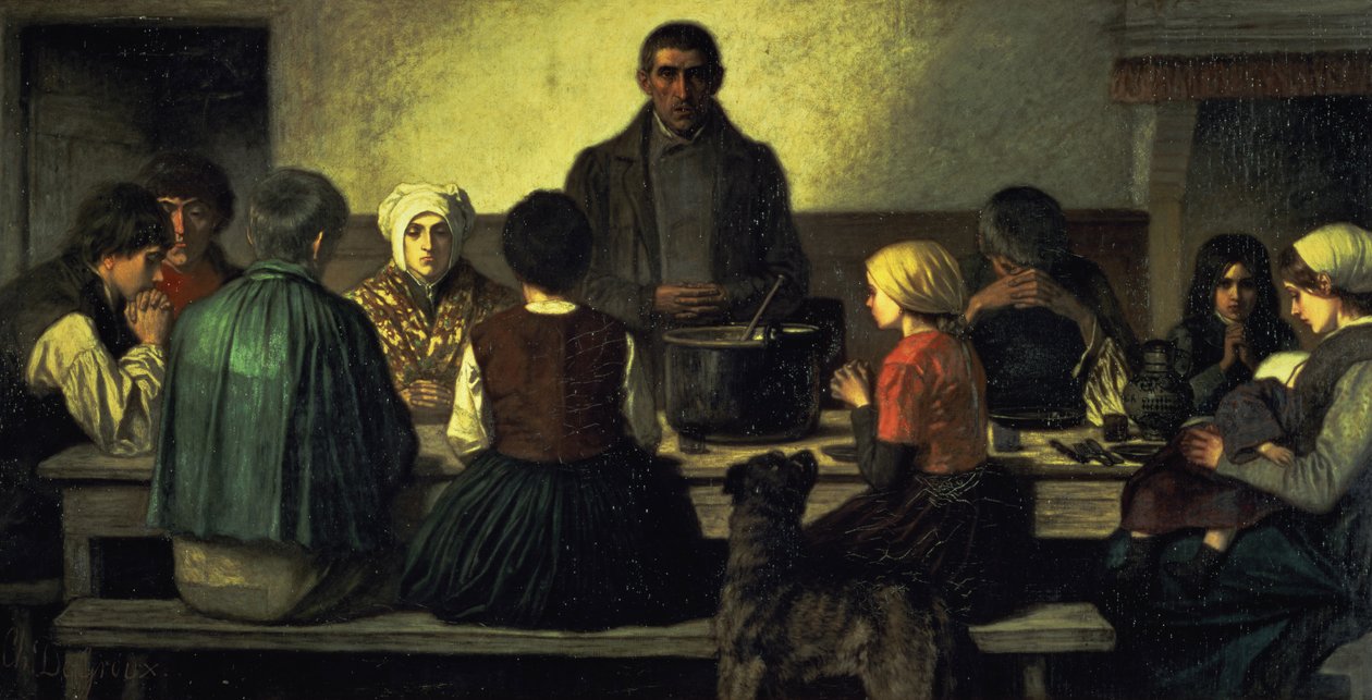 łaska autorstwa Charles de Groux