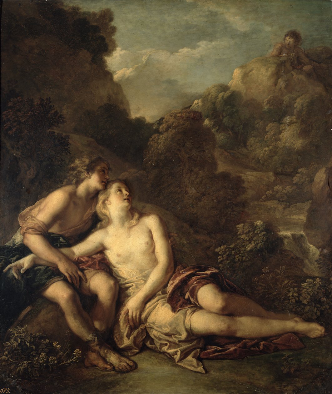 Acis i Galatea autorstwa Charles de la Fosse
