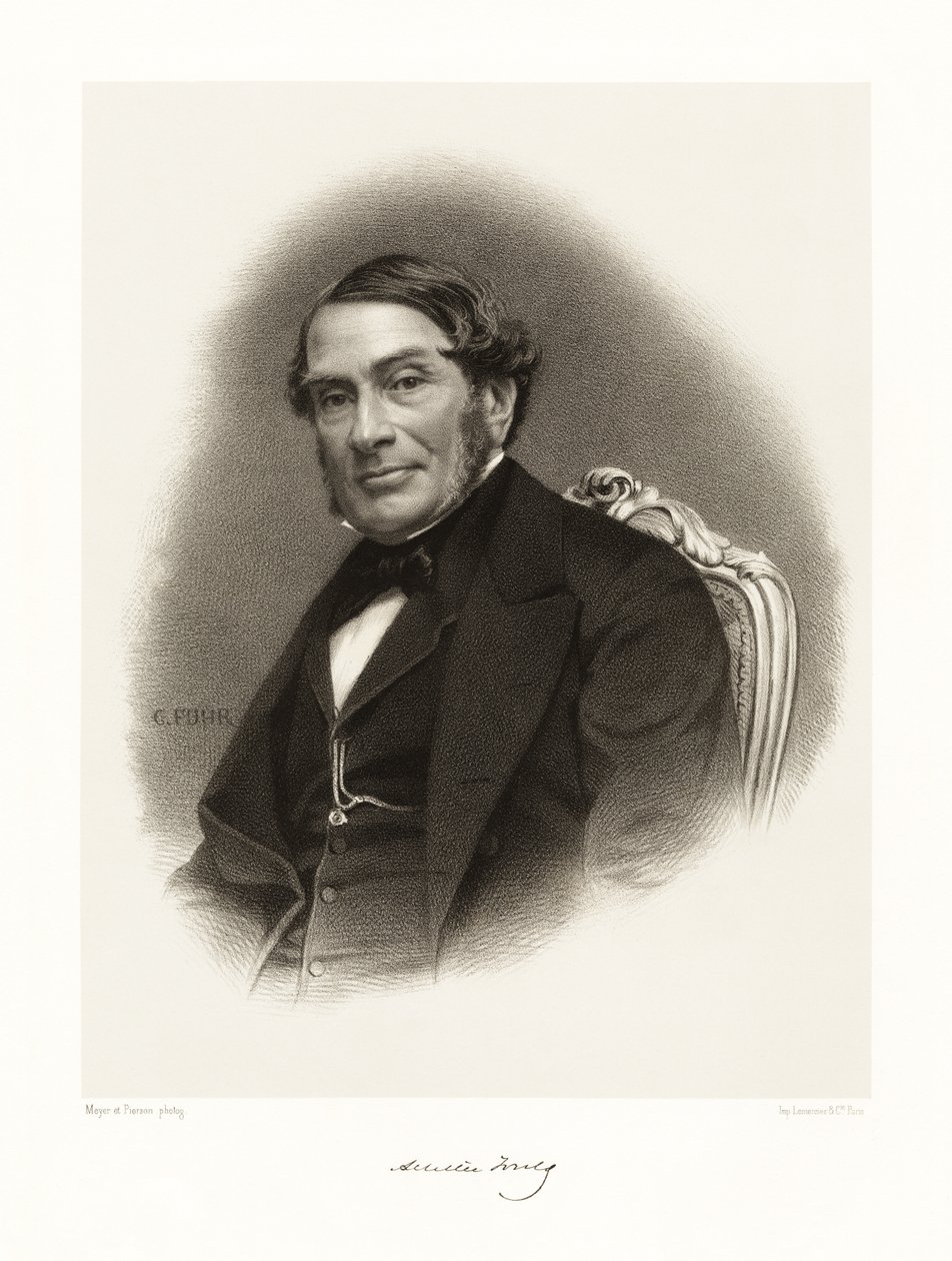 Achille Fould, 1865-66 autorstwa Charles Jeremie Fuhr