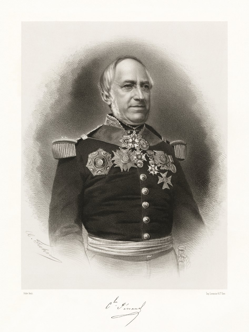 Karol Eugène Pénaud, 1865-66 autorstwa Charles Jeremie Fuhr