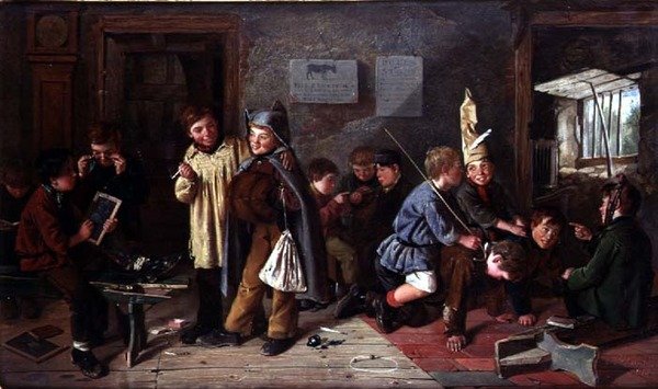 Podczas nieobecności nauczyciela autorstwa Charles Hunt