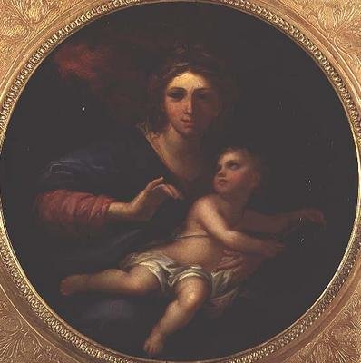 Madonna z Dzieciątkiem autorstwa Charles (follower of) Le Brun