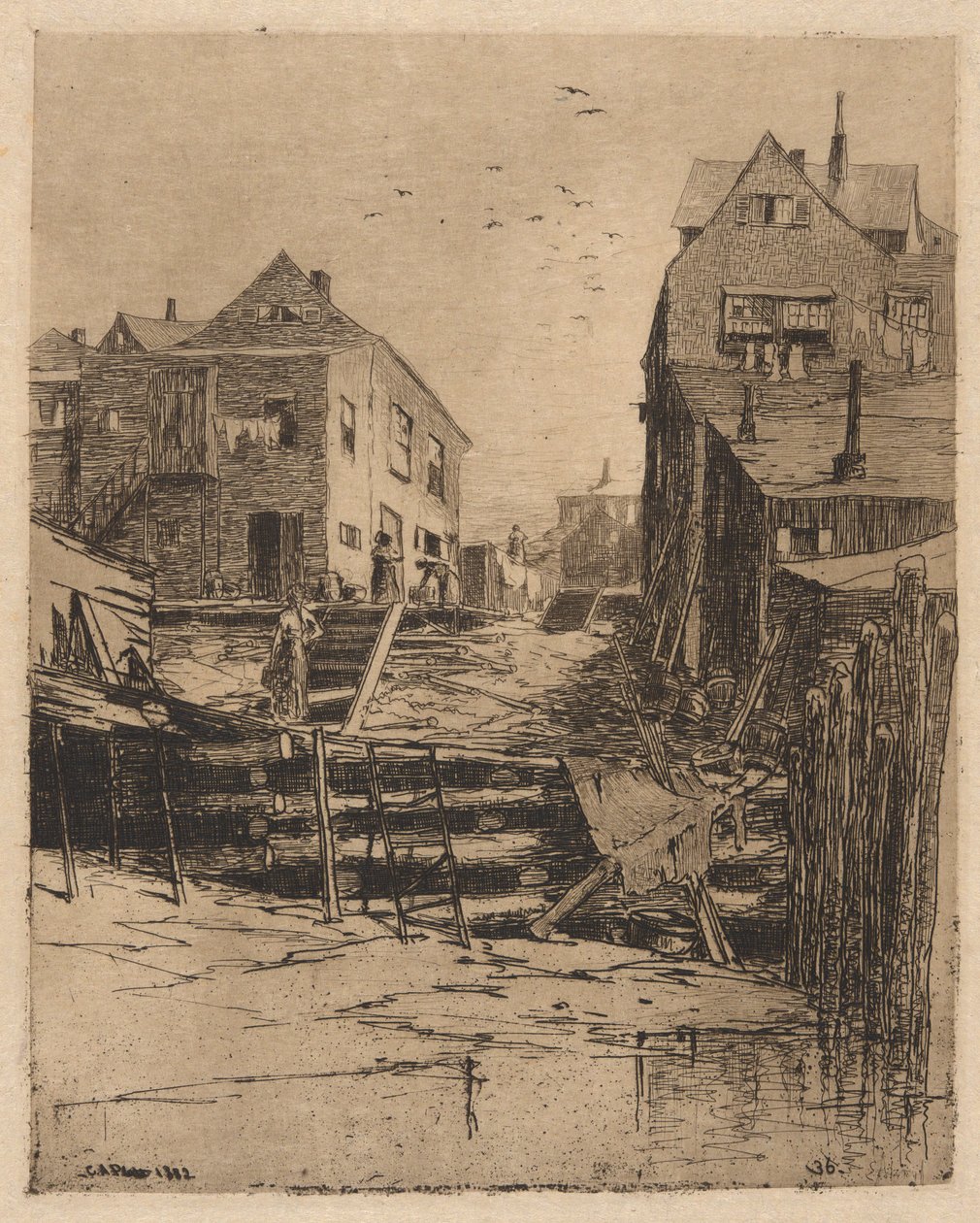 Zakątek Portland autorstwa Charles A. Platt