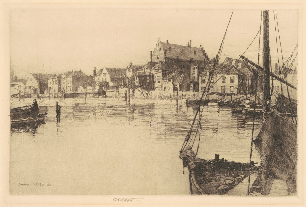 Dordrecht (stary magazyn) autorstwa Charles A. Platt