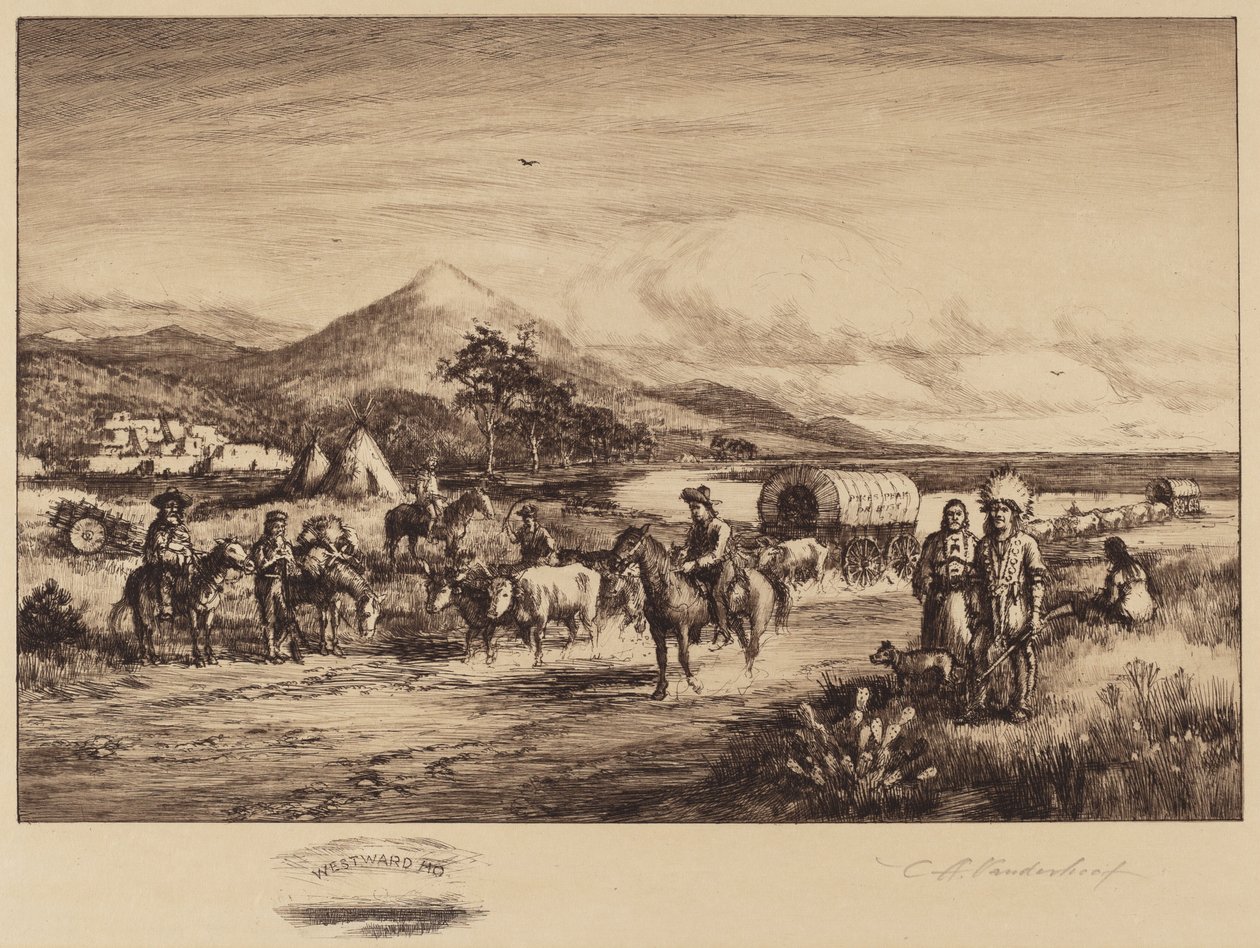 być na zachód autorstwa Charles A. Vanderhoof