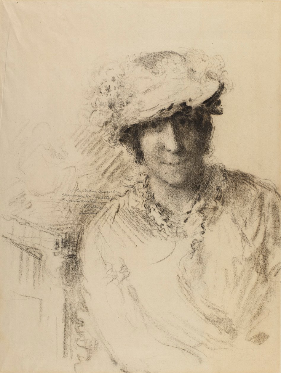 Portret damy autorstwa Charles Albert Waltner