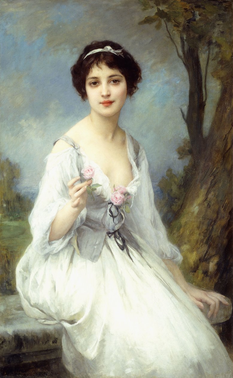 Różowa Róża, autorstwa Charles Amable Lenoir