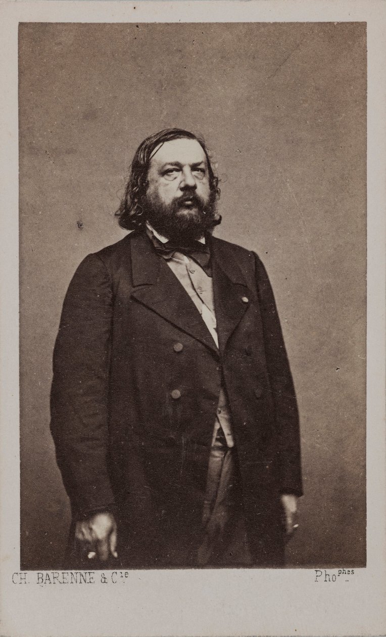 Portret poety Théophile Gautiera 1811-1872, 1872. autorstwa Charles Amédée Barenne