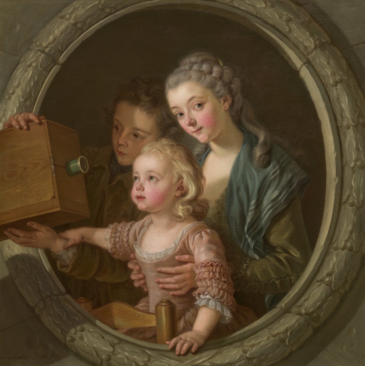 Kamera Obscura autorstwa Charles Amedee Philippe van Loo